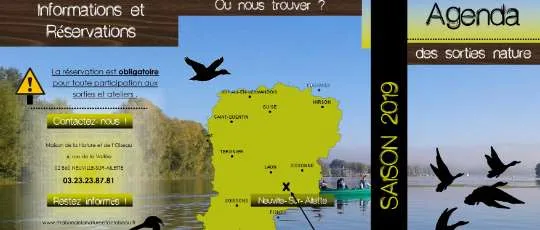 L'Agenda 2019 des sorties nature est arrivé !